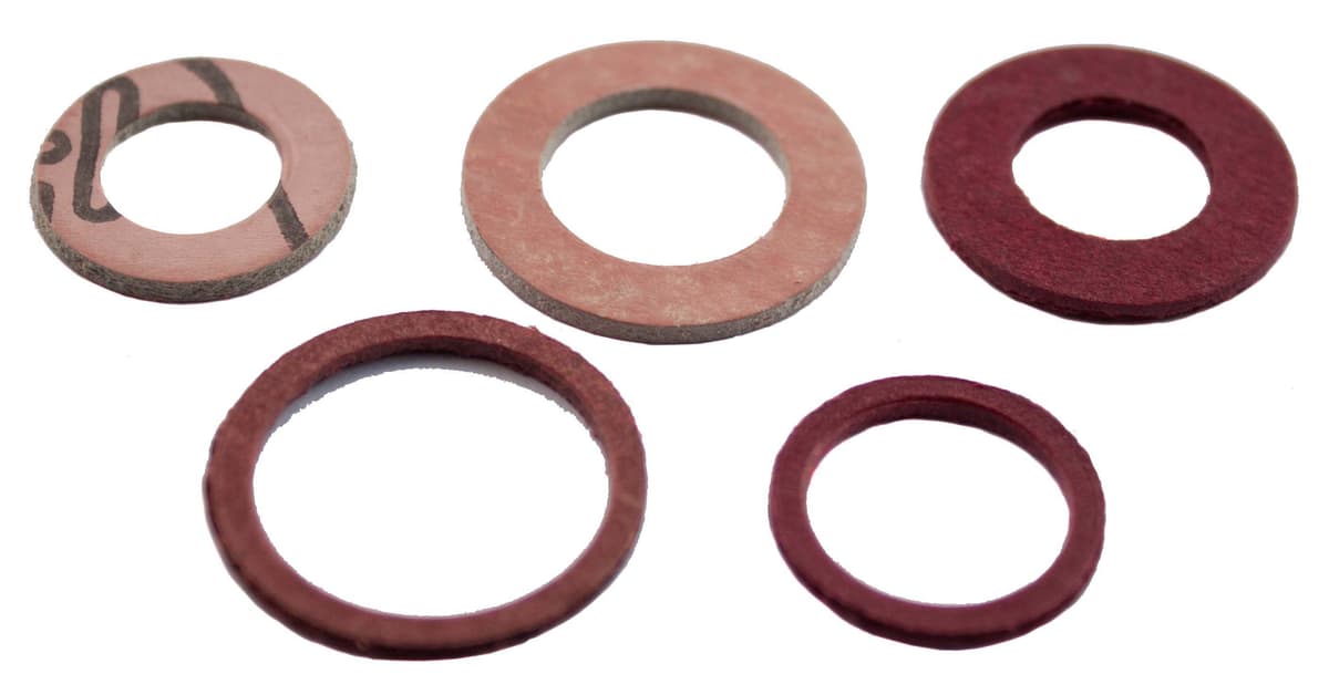 Fibre Washer Assted Pk6