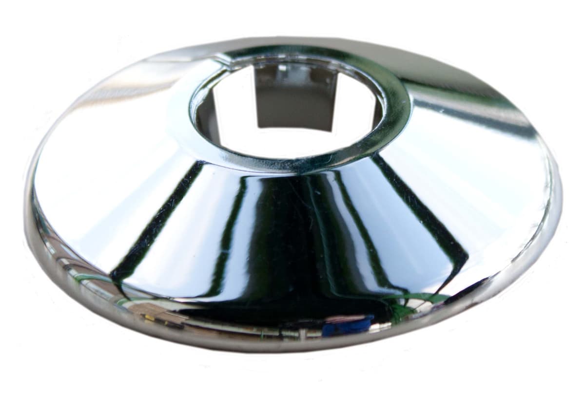 Pipe Collars 15mm Chrome Finish 5pcs