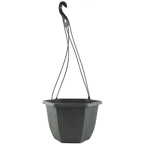 Estate Hanging Basket Hex 30cm - Chalk