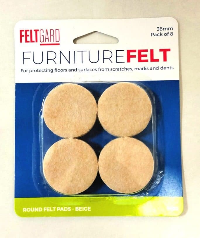 Feltgard Round Pads 38mm Pk8