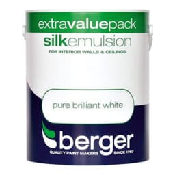 Berger Vinyl Silk Brilliant White 1Ltr 2