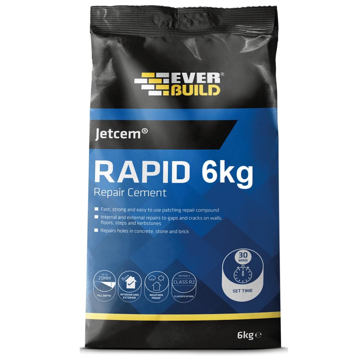Everbuild Jetcem Rapid Seting Cememt 6kg