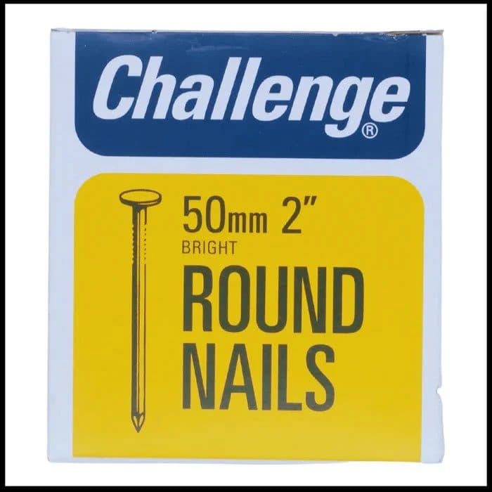 Challenge Round Nails 50mm