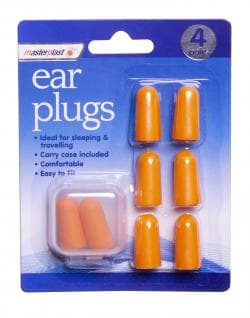 Master Plast Ear Plugs 4Pk