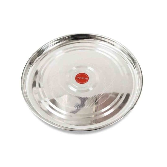 40cm Round S Steel Tray