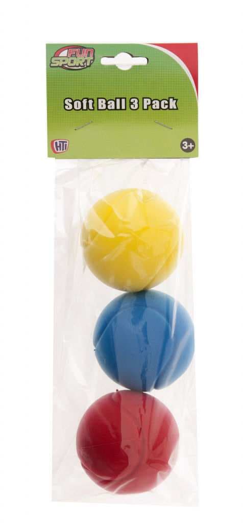 Soft Balls 70mm 3pk