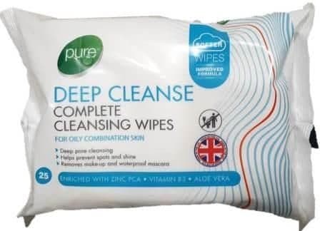 Pure Wipes Deep Cleanse