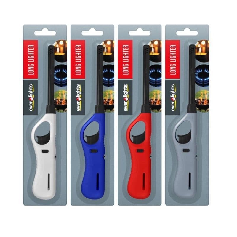 OTL Refillable Elec Long Lighter 1pk