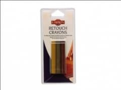Liberon Retouch Crayons Oak 3pk  2