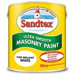 Sandtex Smooth Masonary Paint PBW 2.5Ltr 1