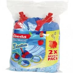 Vileda Supermocio Twin Refill - Blue 1