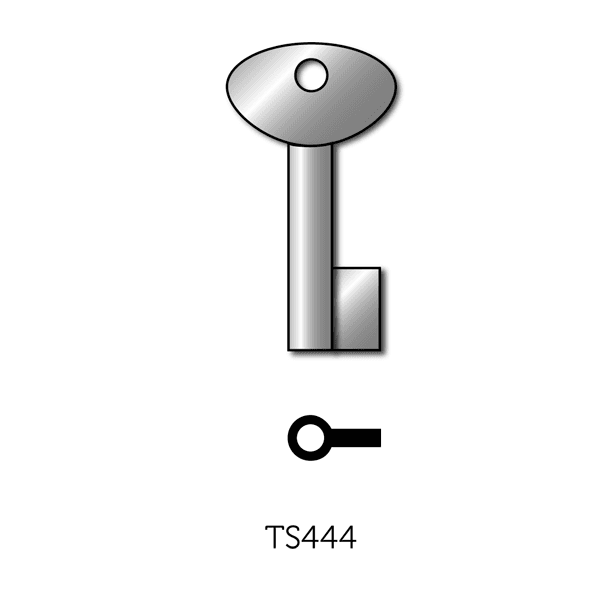 RST Era 5 Lever Padlock Pipe Blank Pk10 (TS444)