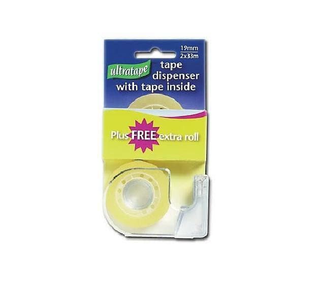 19mmx33m  Clear Tape 2 Rolls