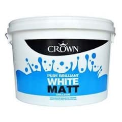 Crown Matt Pure Brilliant White 7.5 Ltr. 1