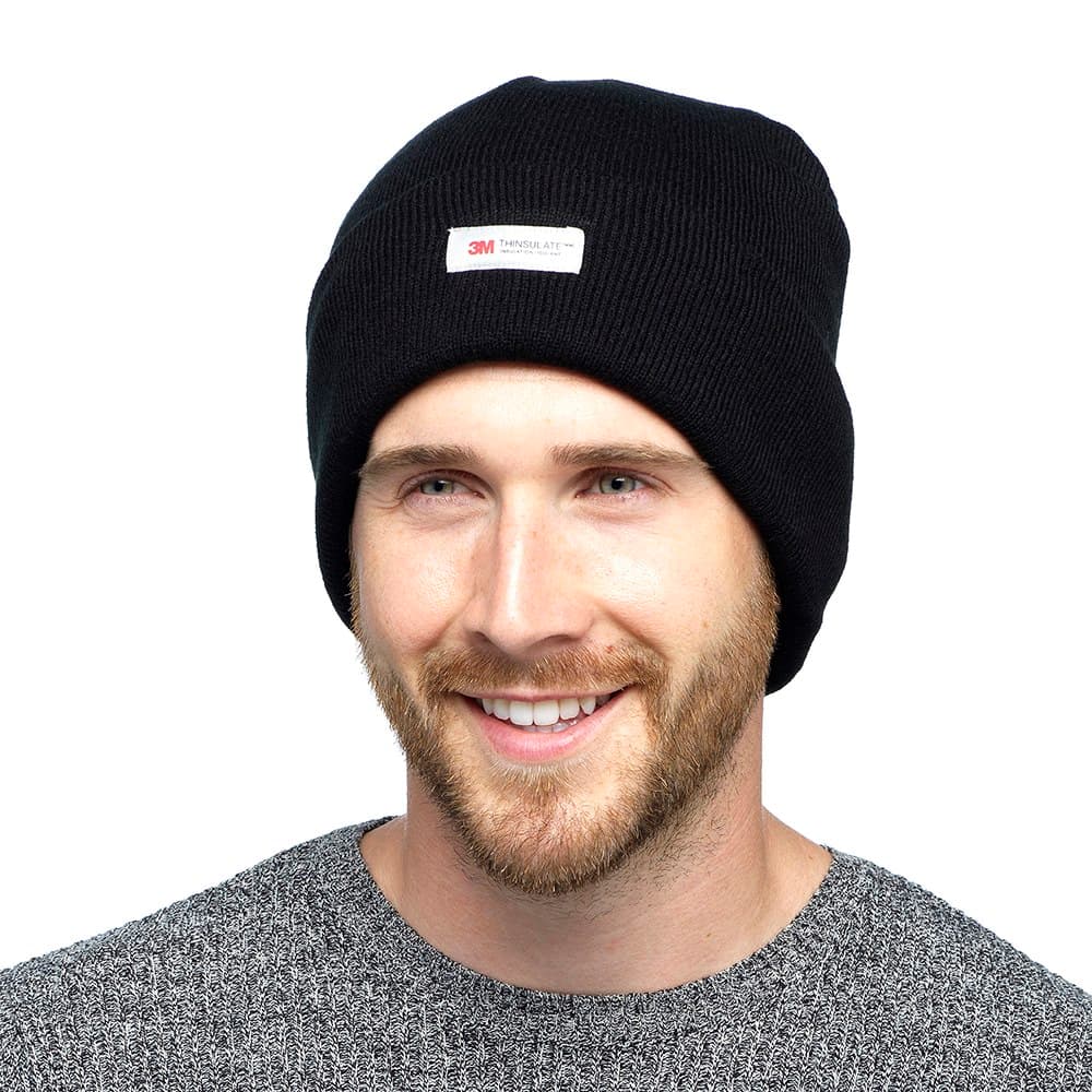 Adults Black Thinsulate Acylic Hat (GL219BK)
