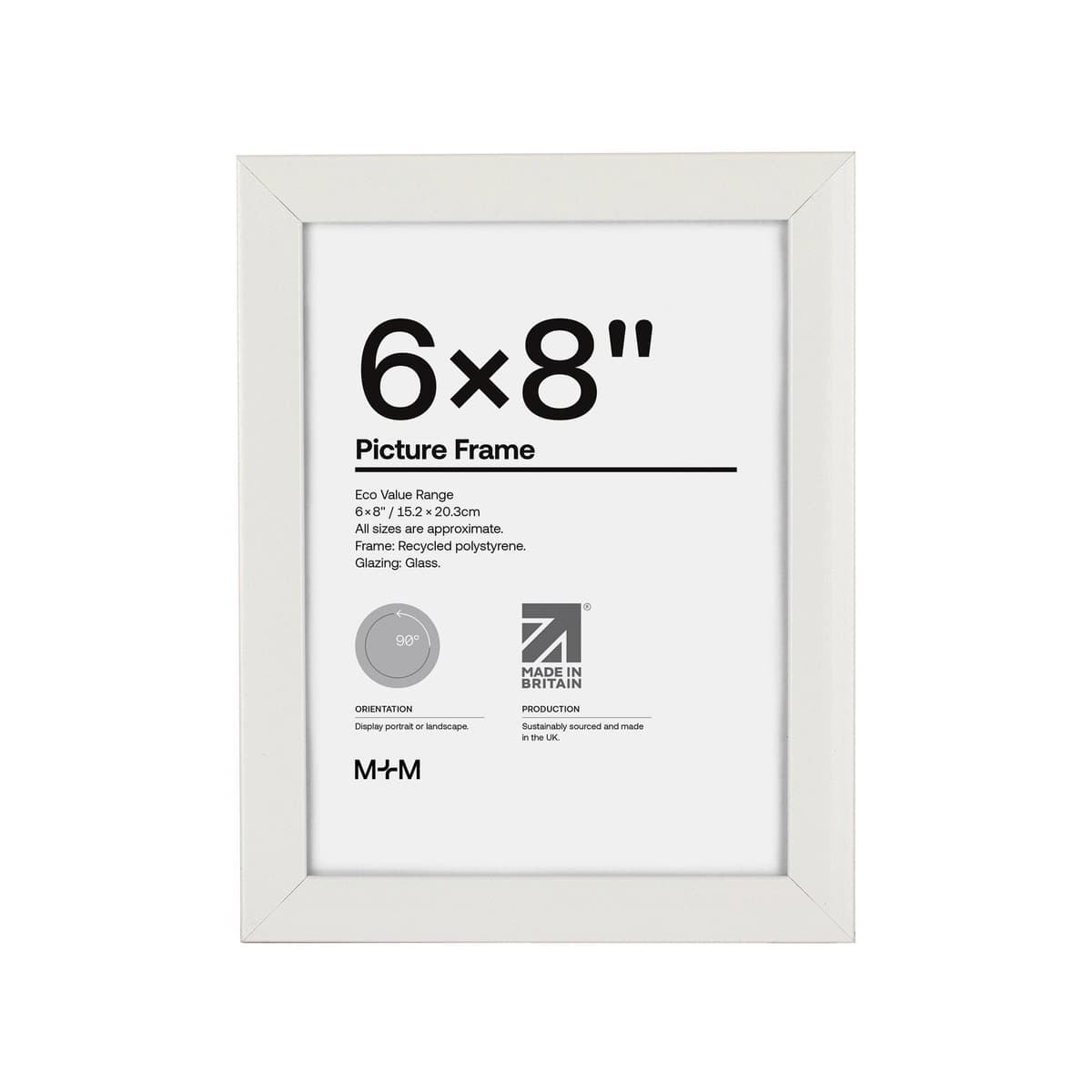 Frame 20 X 16 Ema 26 Gloss White