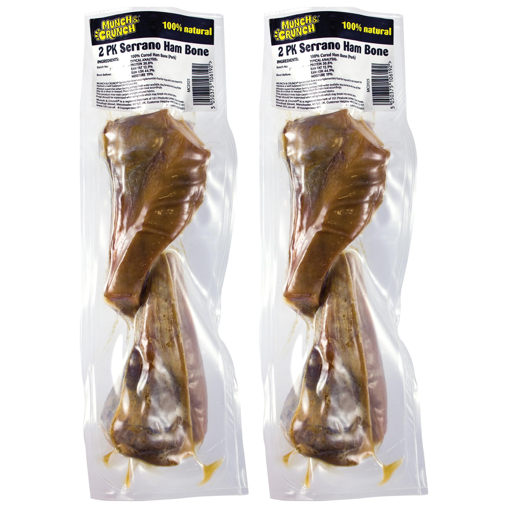 151 Munch & Crunch  Serrano Ham Bones 2pk (mc0125) image