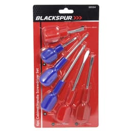 Blackspur 6pc Cabinet Handle Screw Driver Set 1