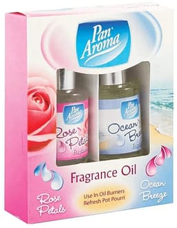 151 Pan Aroma  2pk Frag Oils-rose Pet/oc Bree (pan0125) 1