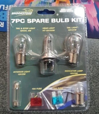 Brookstone 7pc Spare Bulb Kit - H7 image