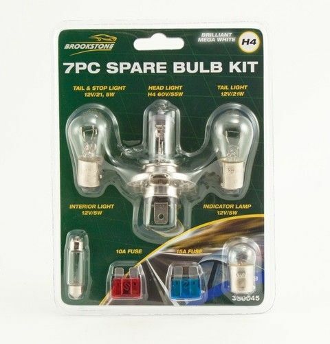 Brookstone 7pc Spare Bulb Kit - H4 image