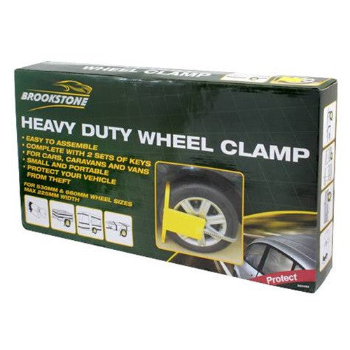 Brookstone Heavy Duty Wheel Clamp image