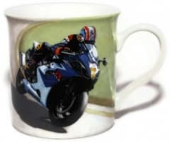 MOTORCYCLE RACER MUG
