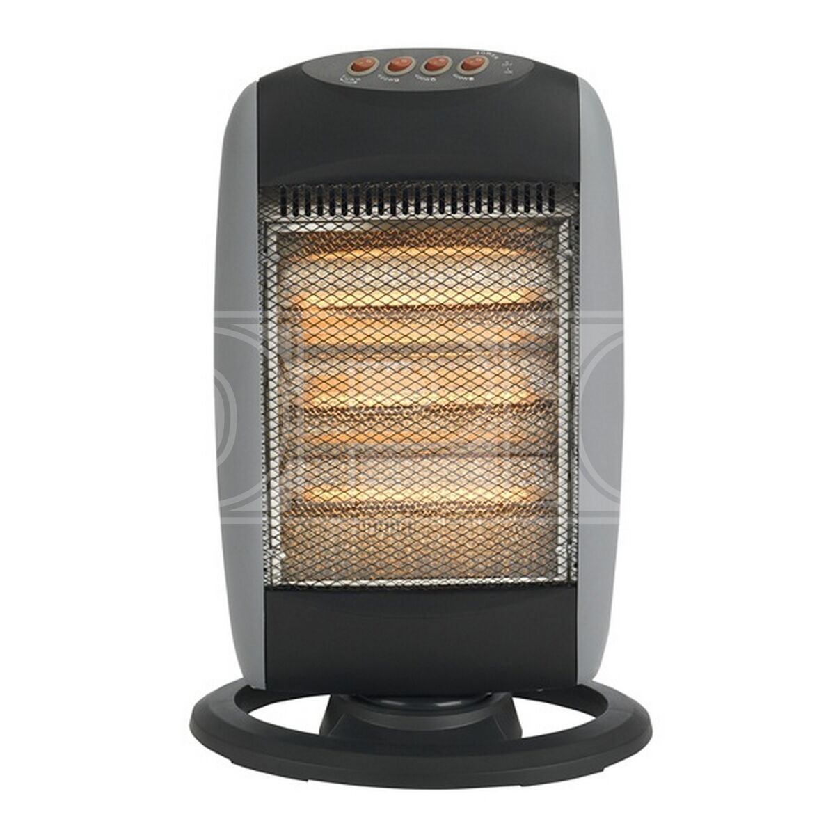 STATUS  oscillating Halogen Heater 1200w 3 Bar 3 Heat Settings image