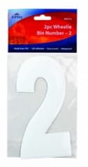 Ashleys 2pc Wheelie Bin Number - 2