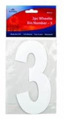 Ashleys 2pc Wheelie Bin Number - 3
