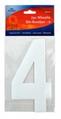 Ashleys 2pc Wheelie Bin Number - 4