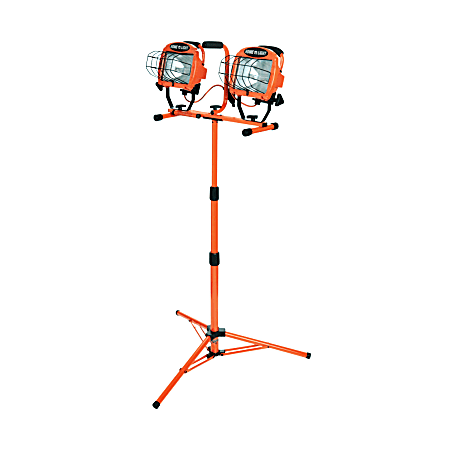 Hamble Twin Head Telescopic Flood Light image