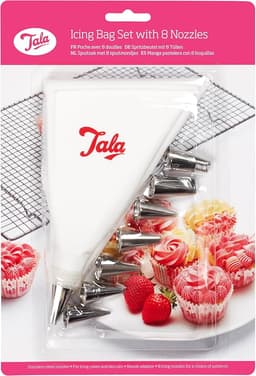 Tala Icing Bag Set 8 Nozzles & Icing Booklet 1