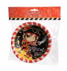 8 X Paper Bowls Pirate