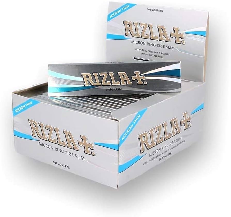 Rizla King Silver Micron Box of 50 image