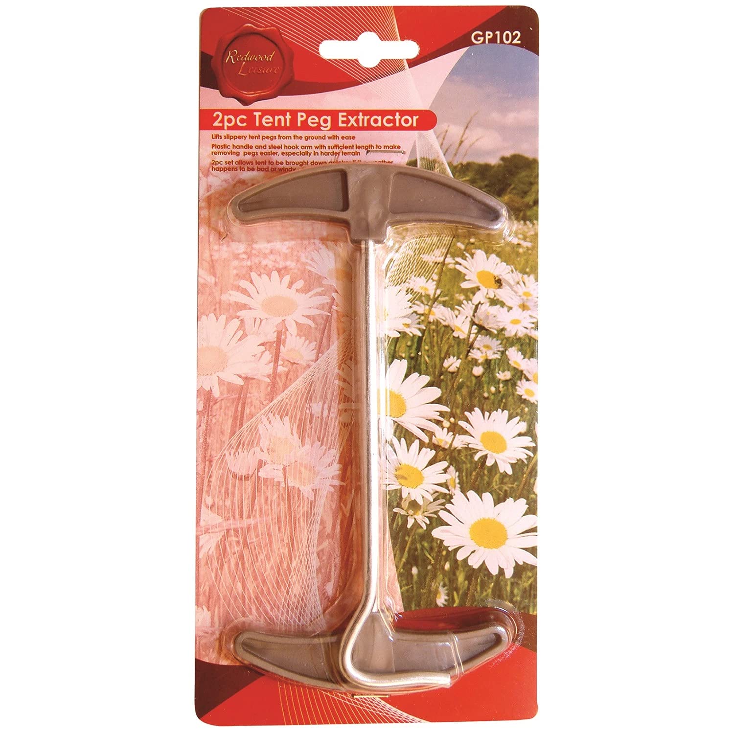 Redwood Leisure 2pc Tent Peg Extractors image
