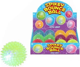 Kandy Toys 75mm Light Up Spikey Ball In Display Box 1