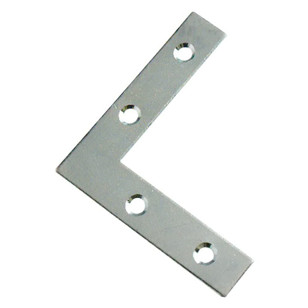 BH Corner Bracket Flat Bzp 63mm