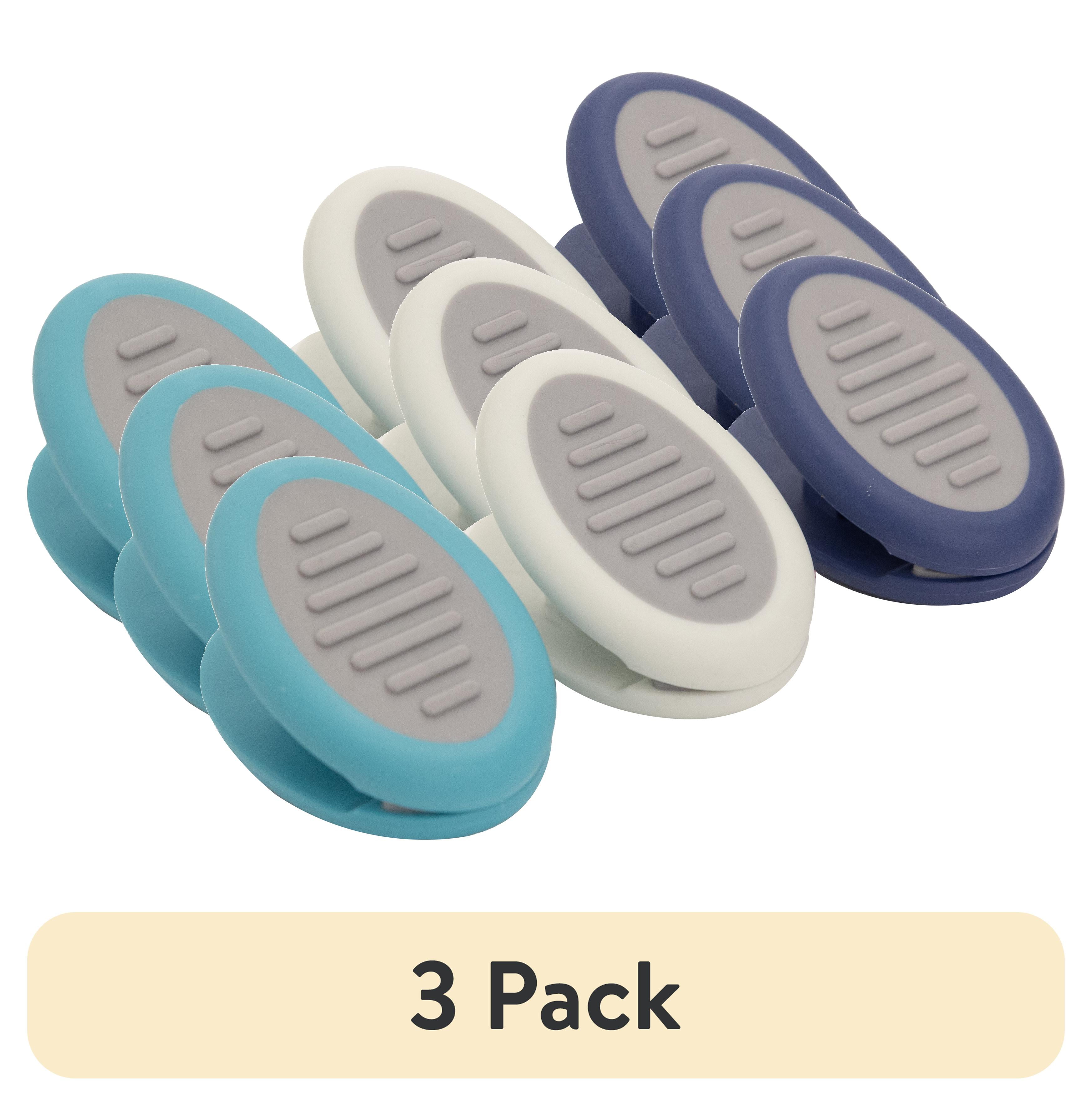 151 BAG CLIP 3pk ASST COLOURS image