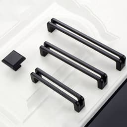 Hollow Cabinet Handle - 75mm ZP Pk2 1