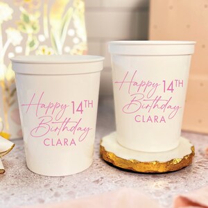 OTL Birthday Cups 15pk image