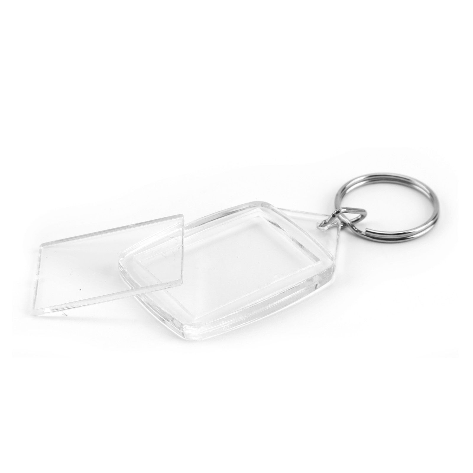 Photo Holder Clear 45mm x 35mm Keyrings image