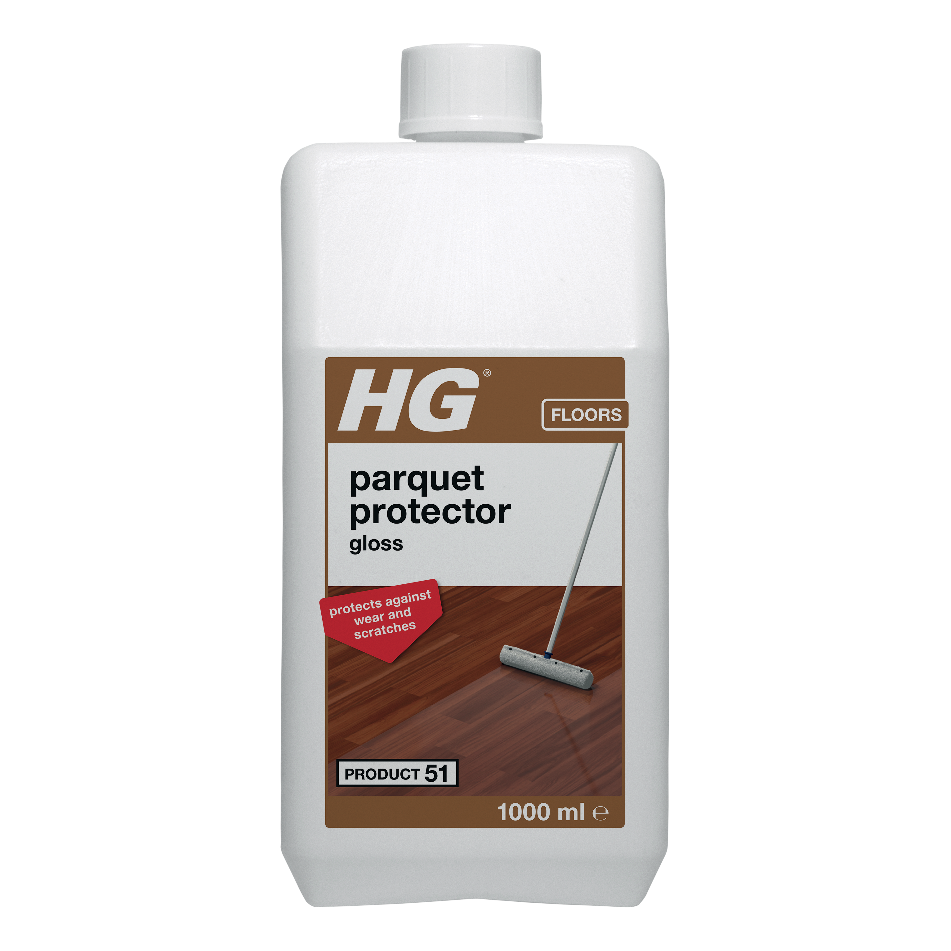HG Parquet Protective Coating Gloss Finish (p.e. Polish) 1 Ltr image