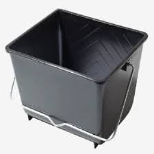 Rodo Pro Dec 5L Mini Black Plastic Scuttle