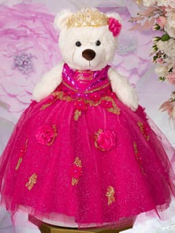 Unique Party 16  Teddy Bear Picks - Pink 1