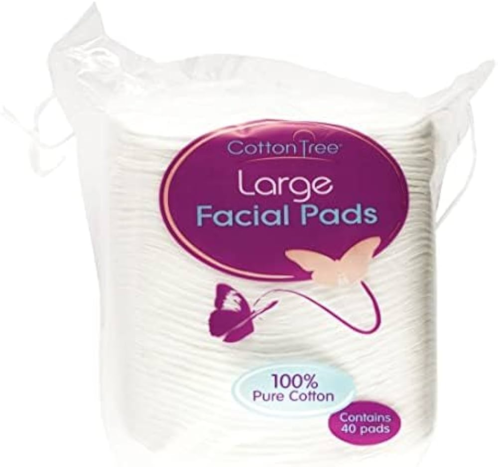 151 Cotton Tree  Large Facial Pads 40 Pads (ct049) image