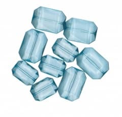 Confetti : Gems Big Diamonds Blue 28g.