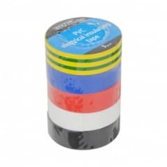 STATUS 10M Mix Col E'Tape "S" 5Pk in Wrap/CDU