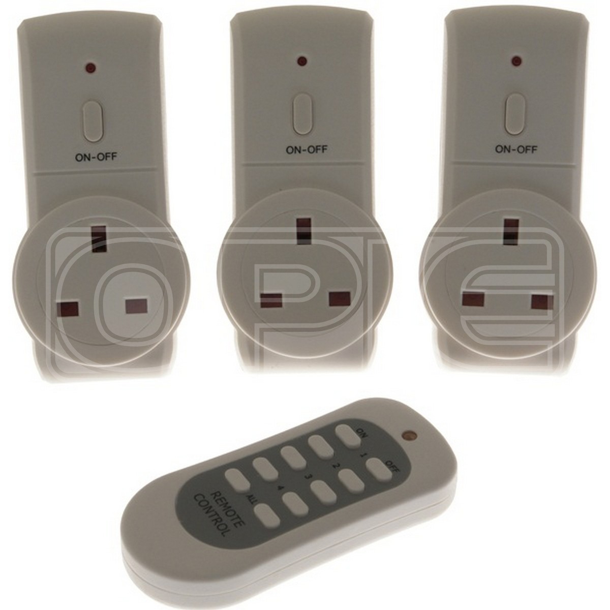 STATUS  20m Remote Control Sockets 3pk image
