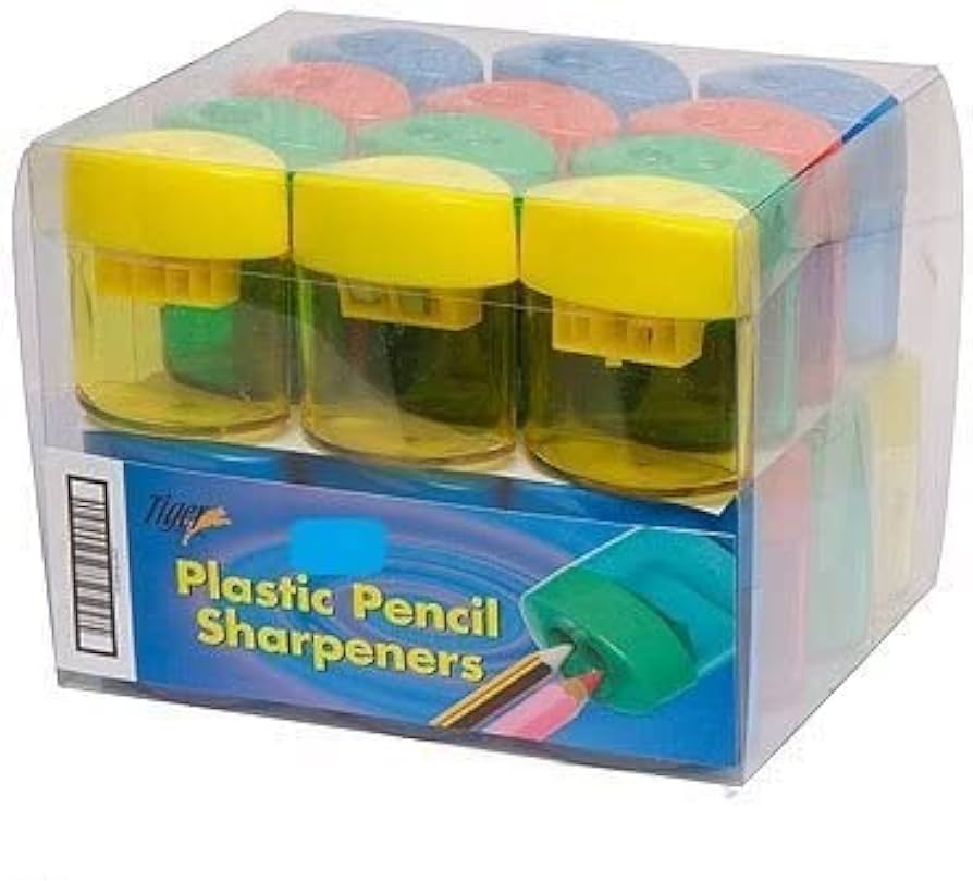 Tiger  2 Hole Cannister Pencil Sharpener image